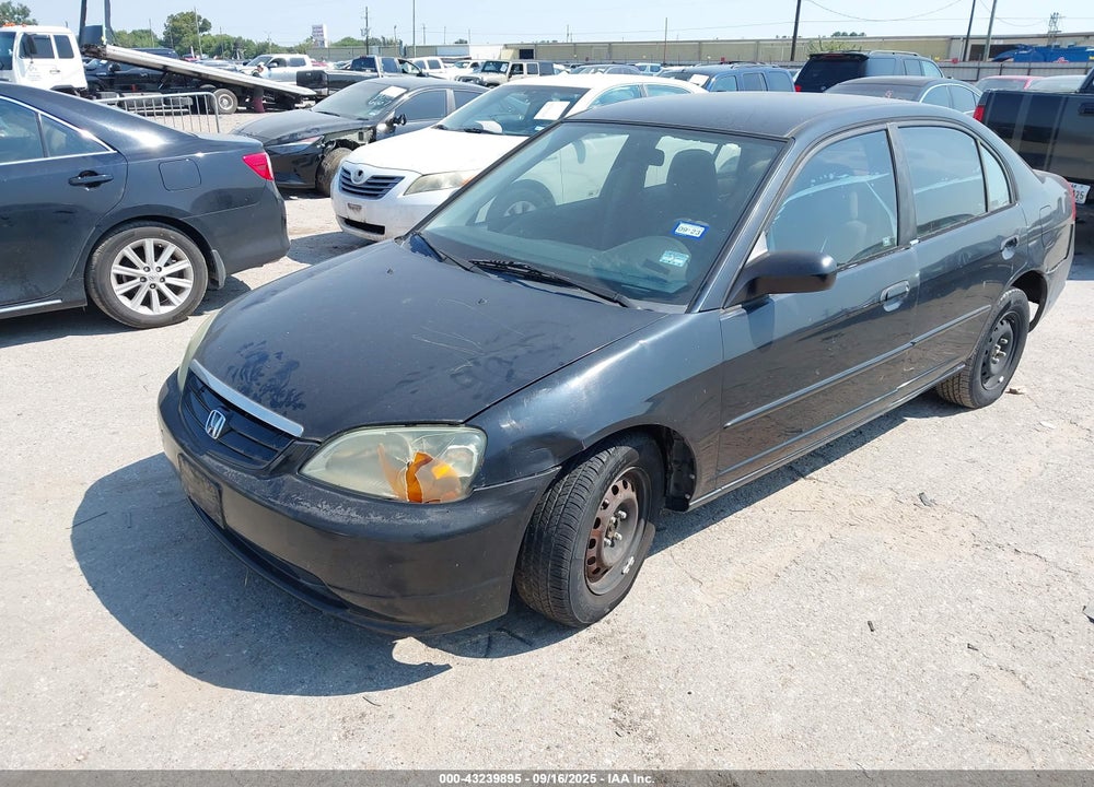 2002 HONDA CIVIC LX VIN: 1HGES16562L082800