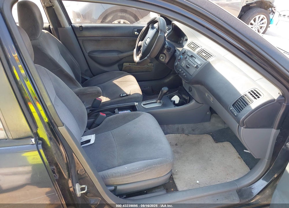 2002 HONDA CIVIC LX VIN: 1HGES16562L082800