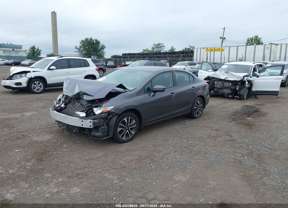 2015 HONDA CIVIC VIN: 19XFB2F80FE234149