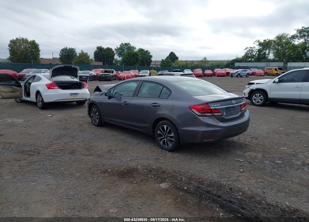 2015 HONDA CIVIC VIN: 19XFB2F80FE234149