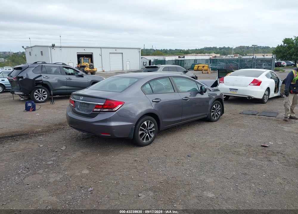 2015 HONDA CIVIC VIN: 19XFB2F80FE234149