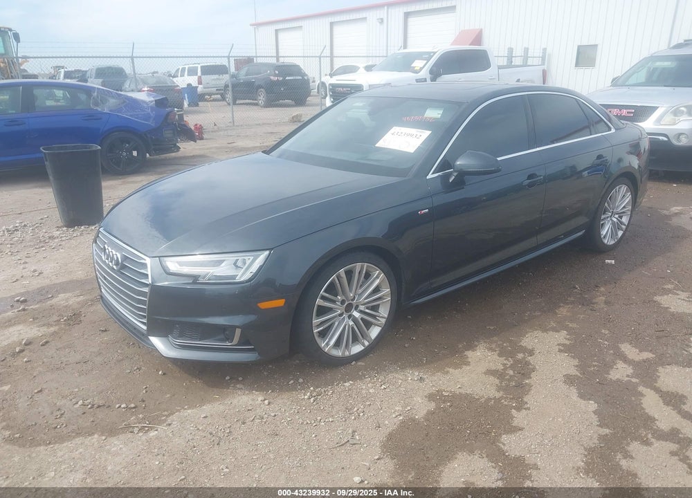 2018 AUDI A4 2.0T PREMIUM VIN: WAUFNAF47JA080658