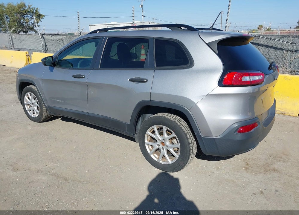 2016 JEEP CHEROKEE VIN: 1C4PJLAB6GW336773