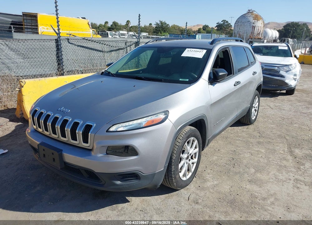 2016 JEEP CHEROKEE VIN: 1C4PJLAB6GW336773