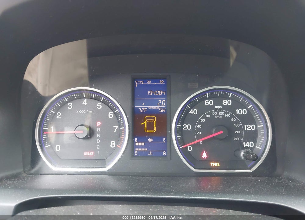 2010 HONDA CR-V EX-L VIN: JHLRE4H79AC013284