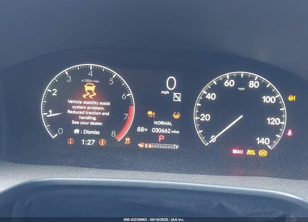 2025 HONDA CR-V VIN: 7FARS3H74SE003237