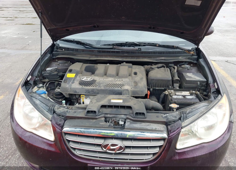 2007 HYUNDAI ELANTRA GLS/LIMITED/SE VIN: KMHDU46D77U037987