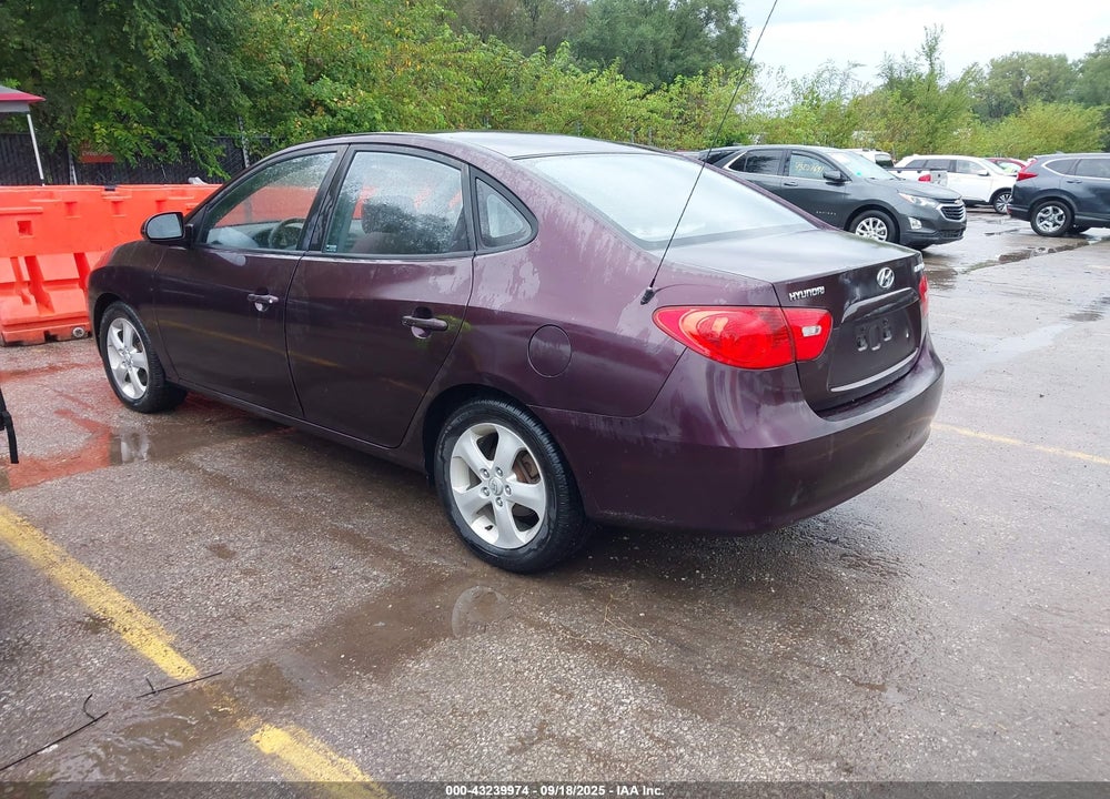 2007 HYUNDAI ELANTRA GLS/LIMITED/SE VIN: KMHDU46D77U037987