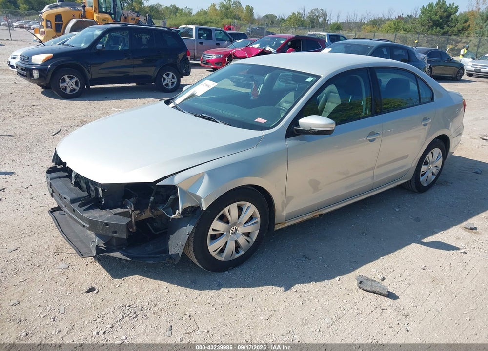 2011 VOLKSWAGEN JETTA VIN: 3VWDX7AJ6BM340151