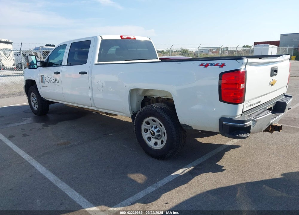 2015 CHEVROLET SILVERADO 3500HD WT VIN: 1GC4KYC88FF593933