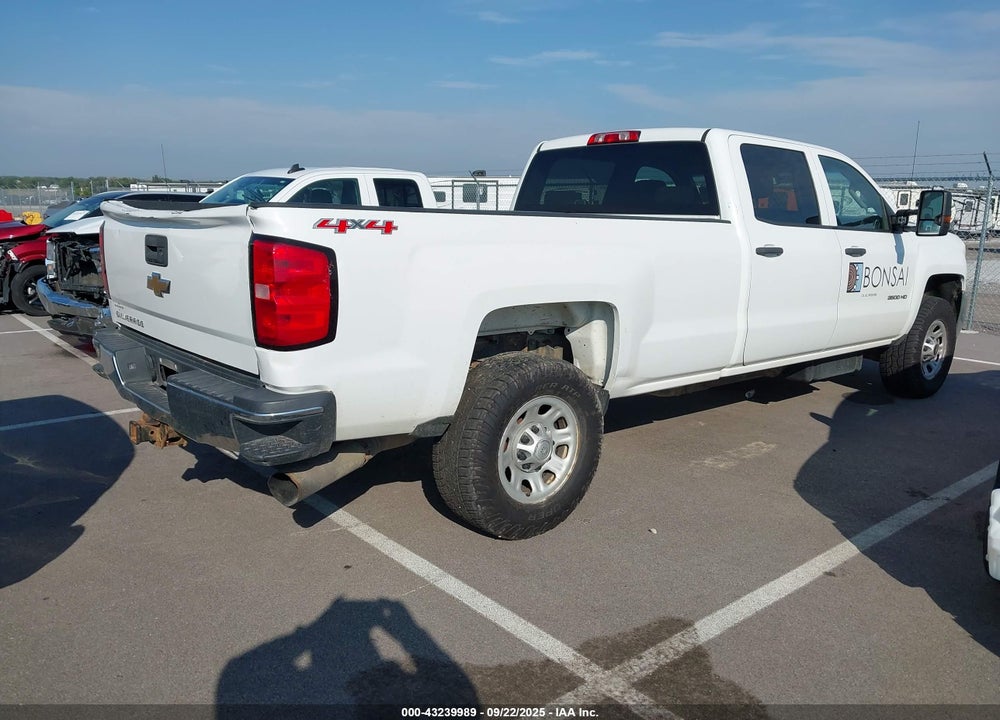 2015 CHEVROLET SILVERADO 3500HD WT VIN: 1GC4KYC88FF593933