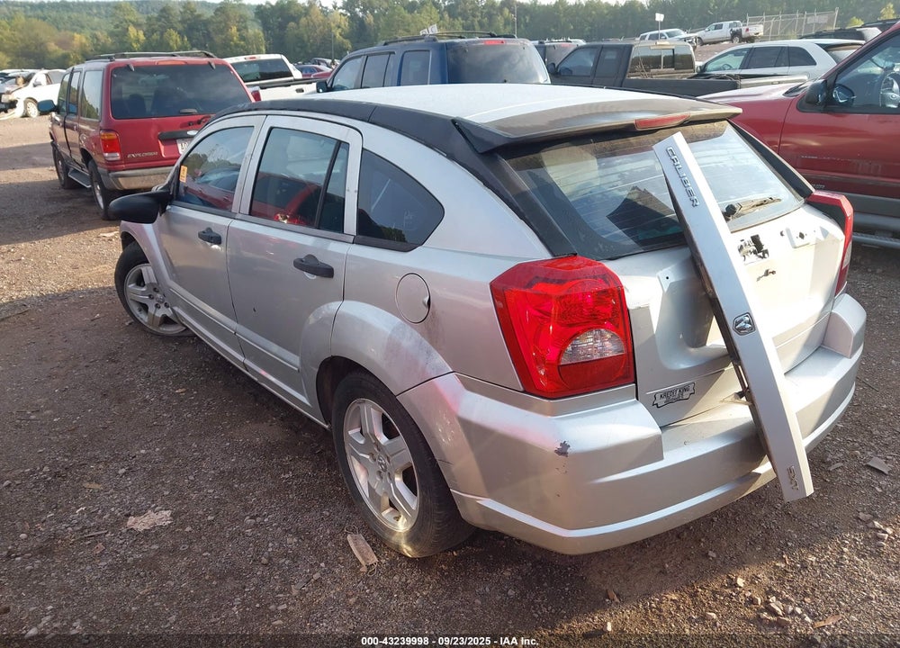 2007 DODGE CALIBER SXT VIN: 1B3HB48B17D510999