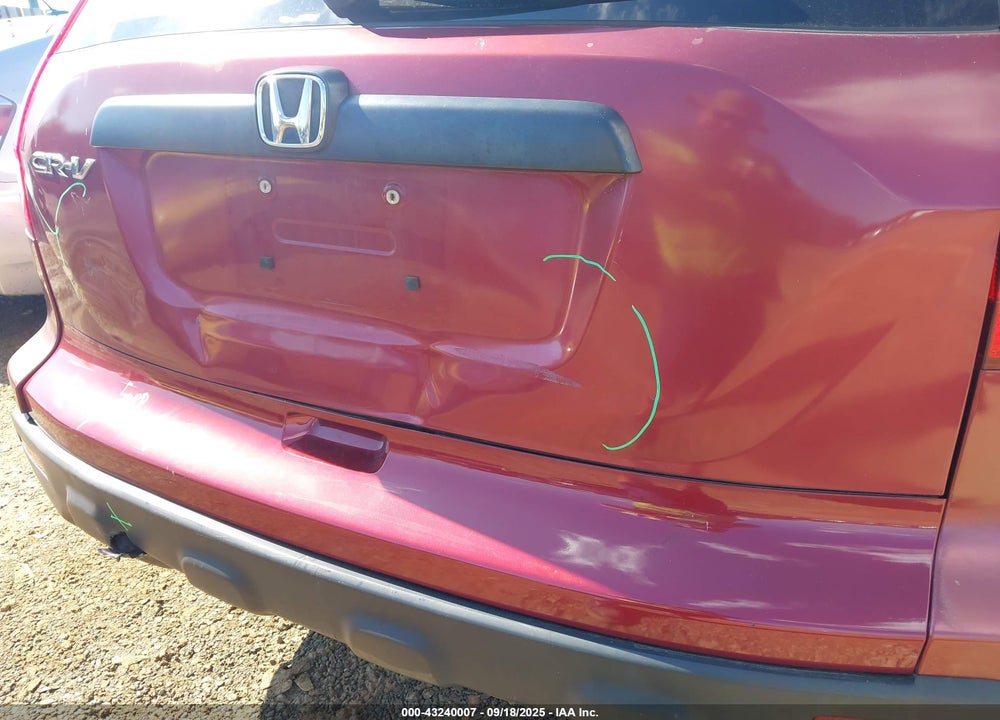 2008 HONDA CR-V LX VIN: 5J6RE48308L001622