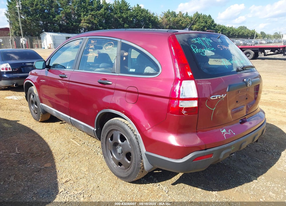 2008 HONDA CR-V LX VIN: 5J6RE48308L001622