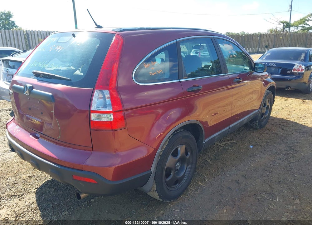2008 HONDA CR-V LX VIN: 5J6RE48308L001622