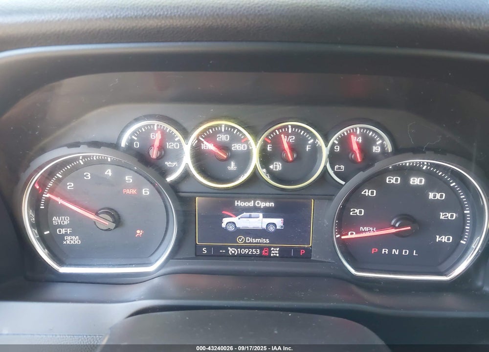 2019 CHEVROLET SILVERADO 1500 VIN: 1GCUYDED1KZ165924