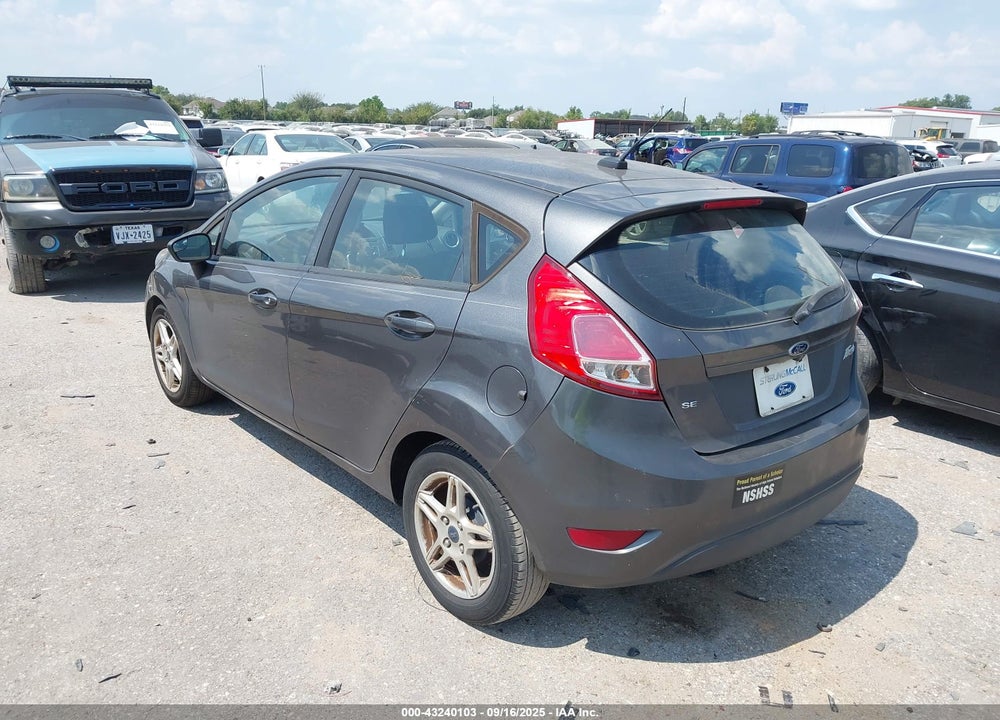 2019 FORD FIESTA SE VIN: 3FADP4EJ7KM112127
