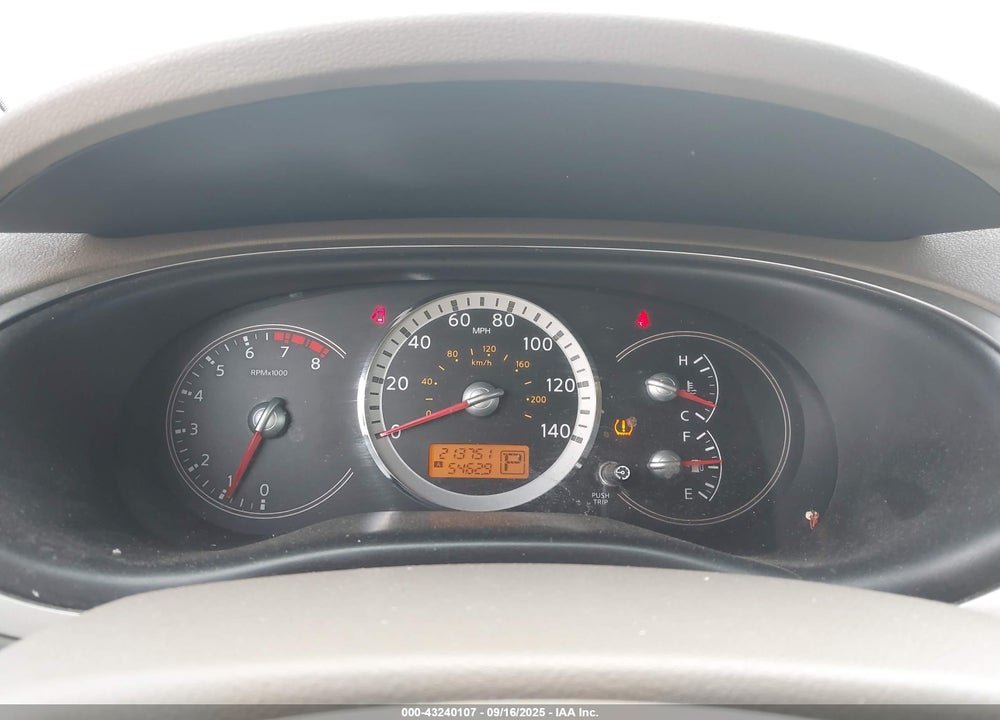 2007 NISSAN QUEST 3.5 SL VIN: 5N1BV28U57N107227