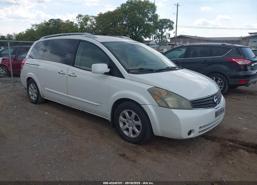 2007 NISSAN QUEST 3.5 SL VIN: 5N1BV28U57N107227