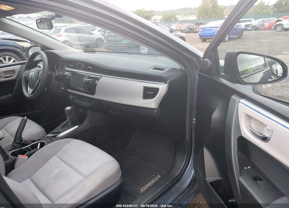 2016 TOYOTA COROLLA LE VIN: 5YFBURHEXGP535287