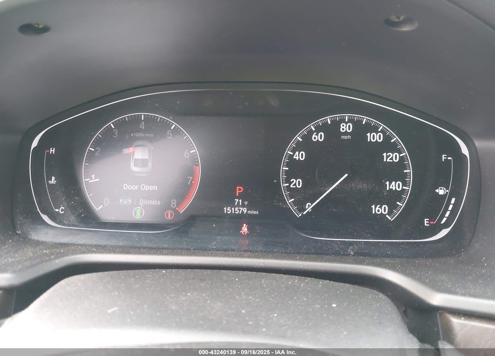 2018 HONDA ACCORD VIN: 1HGCV1F49JA071726