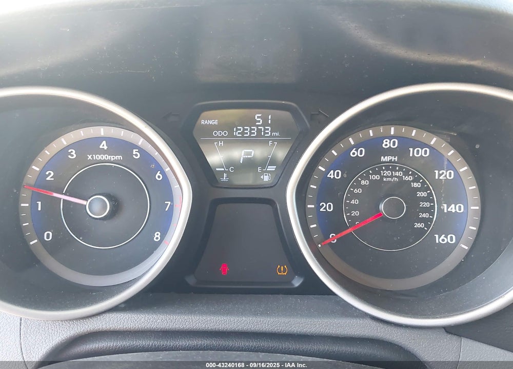 2013 HYUNDAI ELANTRA GLS VIN: KMHDH4AE1DU898596