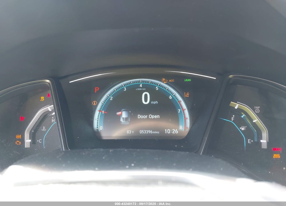 2017 HONDA CIVIC VIN: SHHFK7H84HU218140