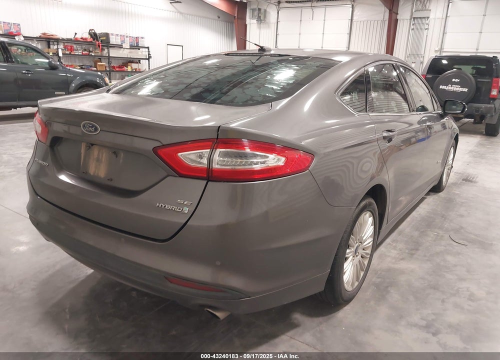 2013 FORD FUSION VIN: 3FA6P0LU9DR355541