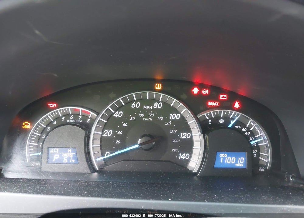 2013 TOYOTA CAMRY VIN: 4T1BF1FK9DU708344