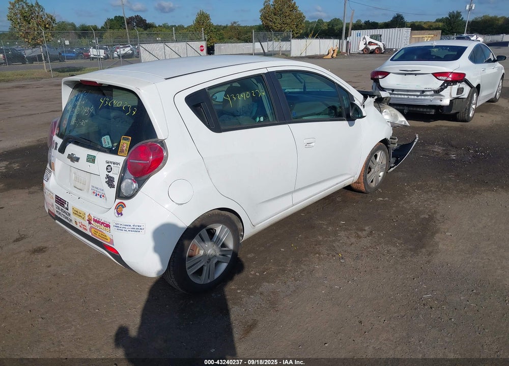 2014 CHEVROLET SPARK VIN: KL8CB6S9XEC422443