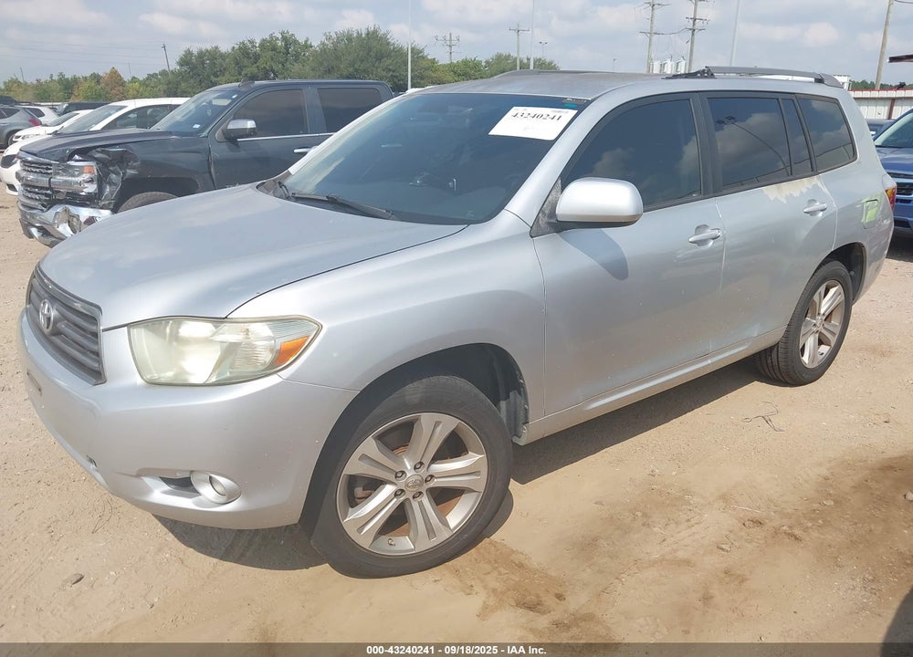 2008 TOYOTA HIGHLANDER SPORT VIN: JTEDS43A282029745