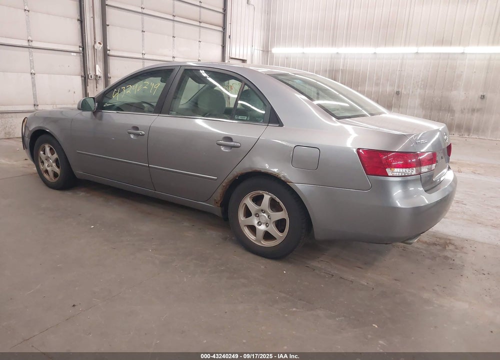 2006 HYUNDAI SONATA GLS V6/LX V6 VIN: 5NPEU46F96H091052