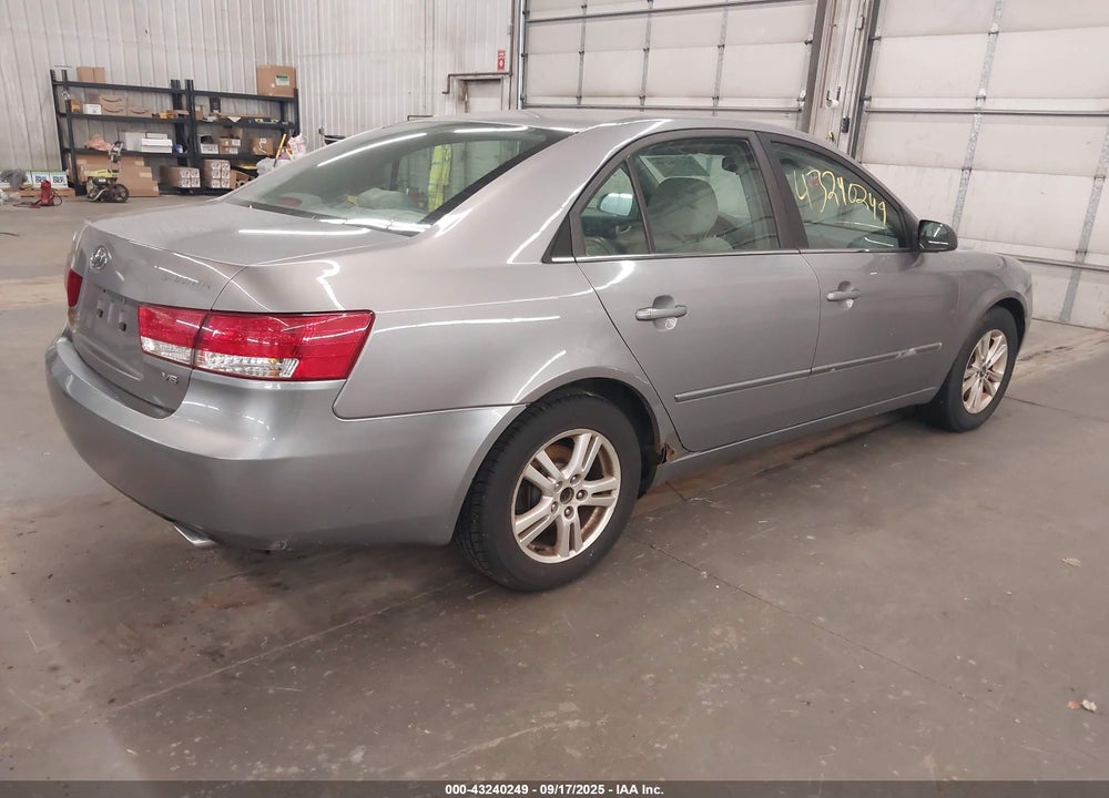 2006 HYUNDAI SONATA GLS V6/LX V6 VIN: 5NPEU46F96H091052