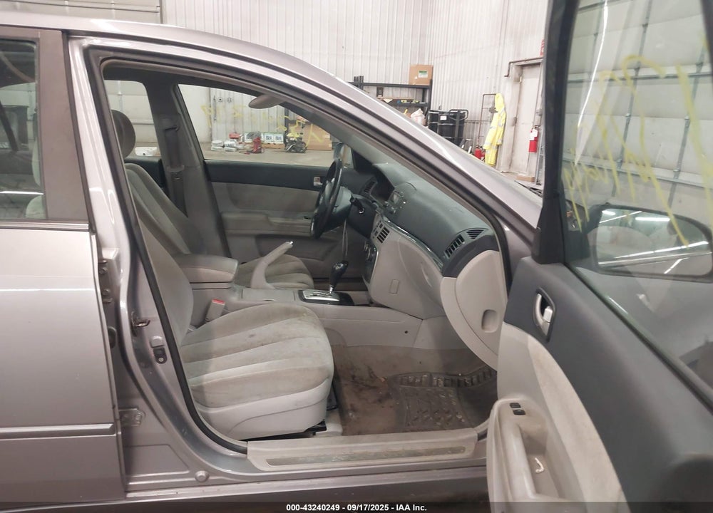 2006 HYUNDAI SONATA GLS V6/LX V6 VIN: 5NPEU46F96H091052