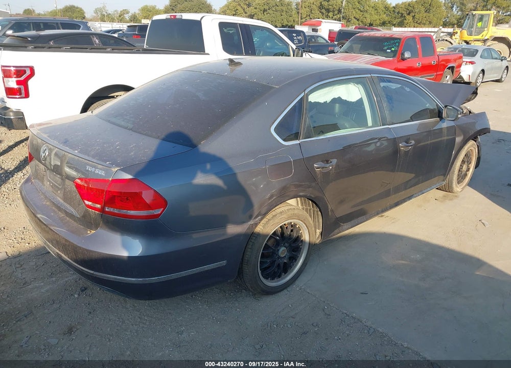 2014 VOLKSWAGEN PASSAT VIN: 1VWCN7A39EC083463