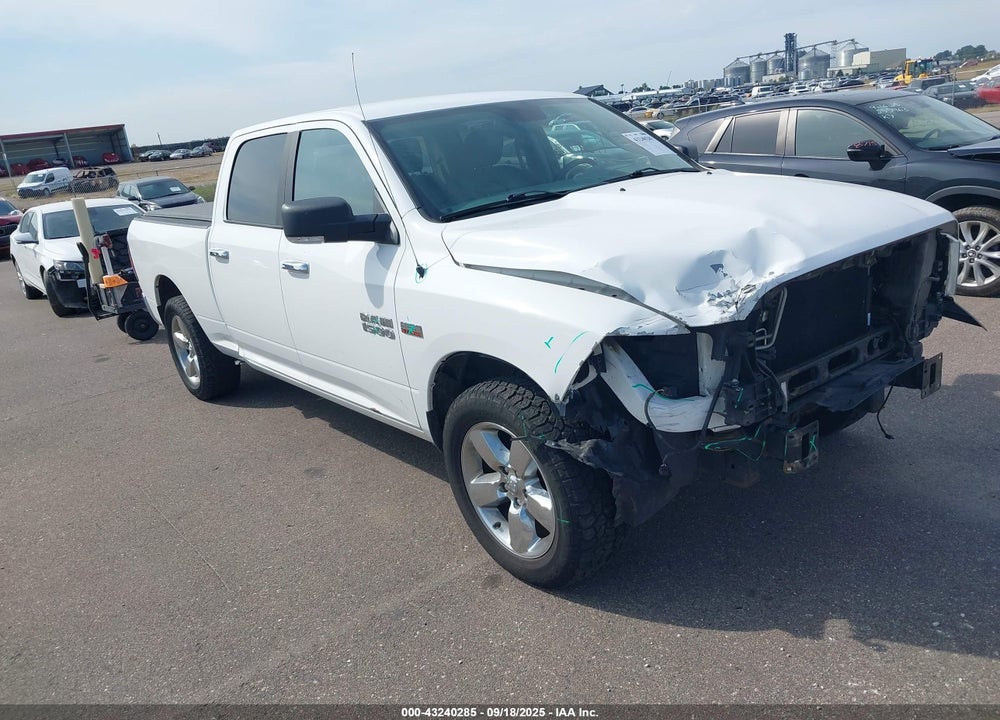 2018 RAM 1500 BIG HORN 4X4 6'4 BOX VIN: 1C6RR7TT1JS215198