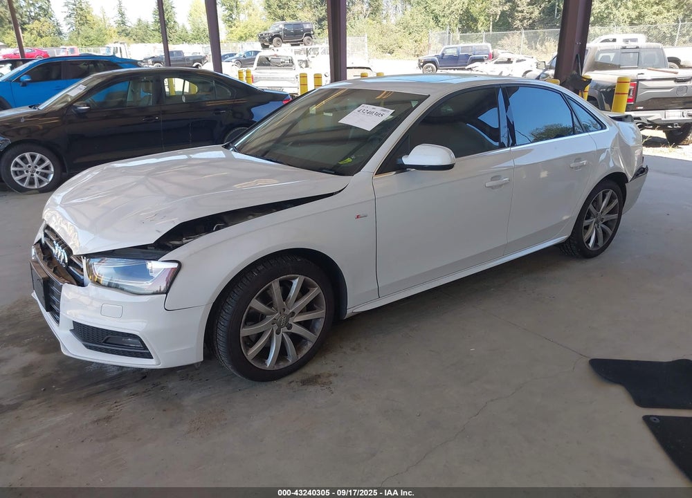 2014 AUDI A4 VIN: WAUBFAFL1EN023664