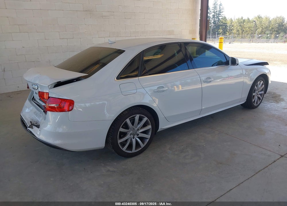 2014 AUDI A4 VIN: WAUBFAFL1EN023664