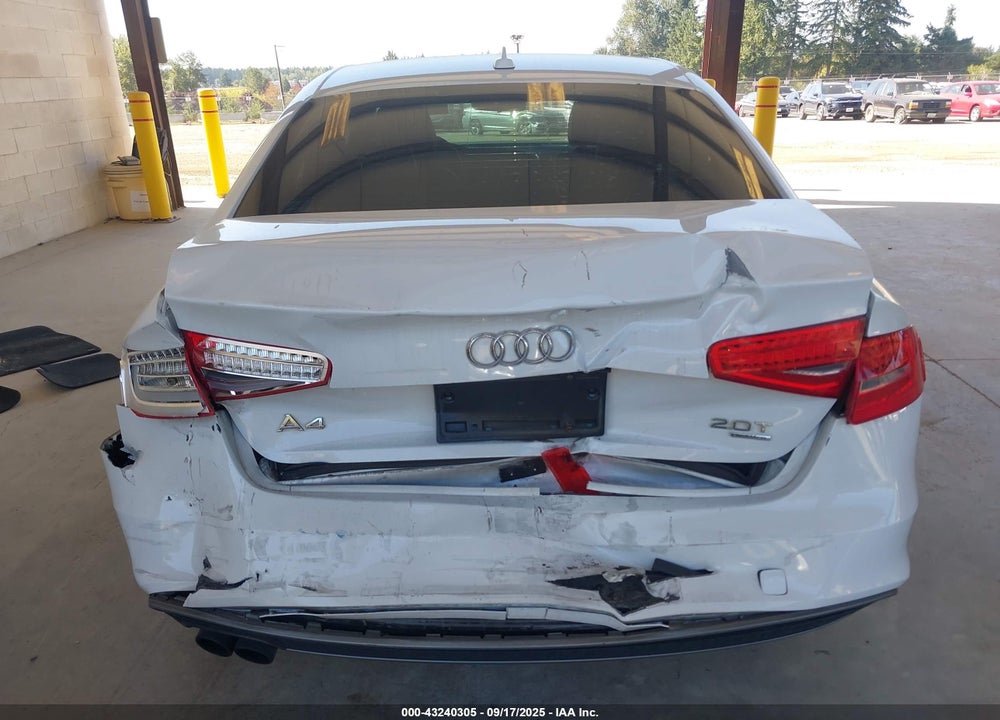 2014 AUDI A4 VIN: WAUBFAFL1EN023664