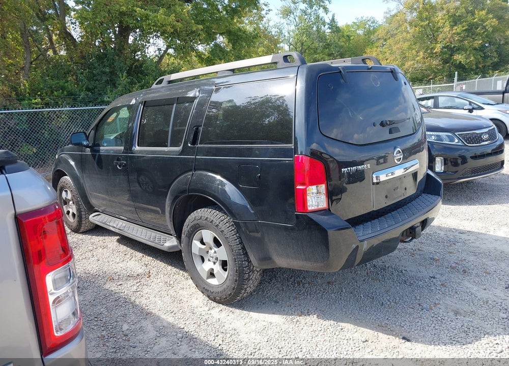 2009 NISSAN PATHFINDER VIN: 5N1AR18B29C602623
