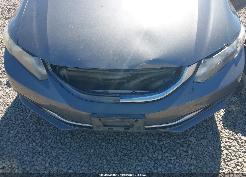2013 HONDA CIVIC EX VIN: 19XFB2F80DE275653