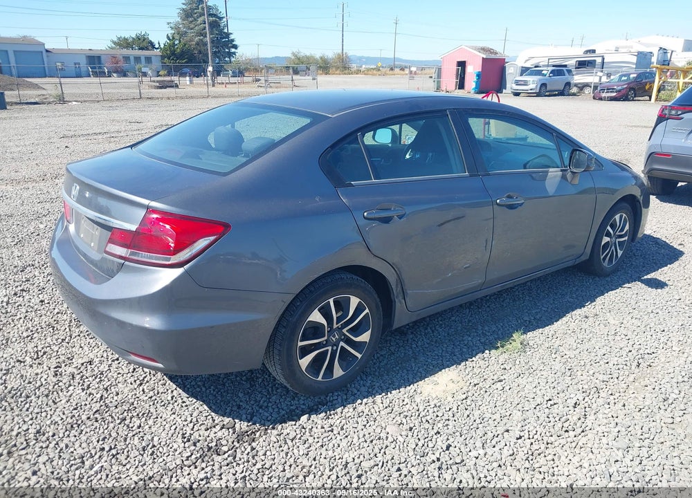 2013 HONDA CIVIC EX VIN: 19XFB2F80DE275653
