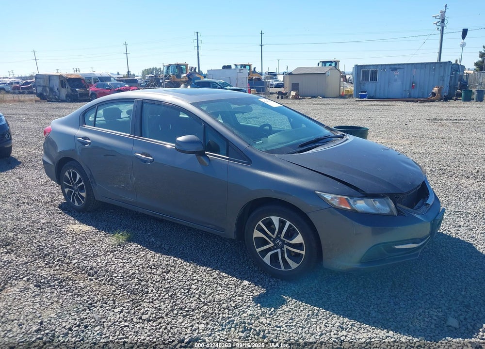 2013 HONDA CIVIC EX VIN: 19XFB2F80DE275653