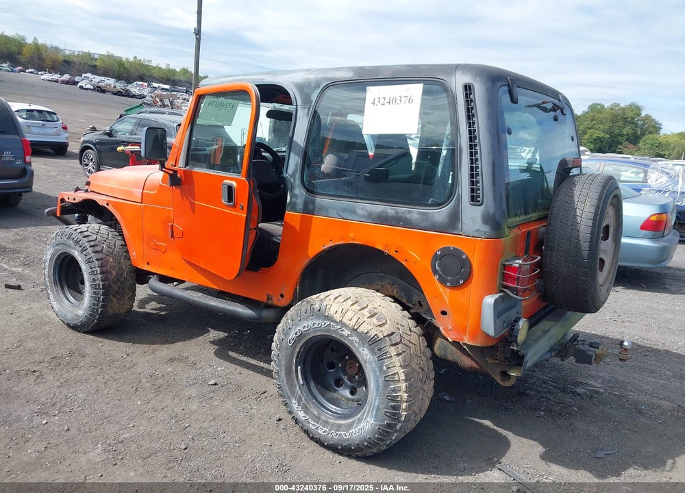 2002 JEEP WRANGLER X VIN: 1J4FA39S22P731157