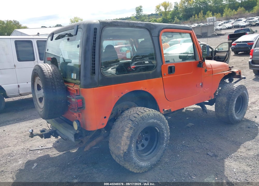2002 JEEP WRANGLER X VIN: 1J4FA39S22P731157