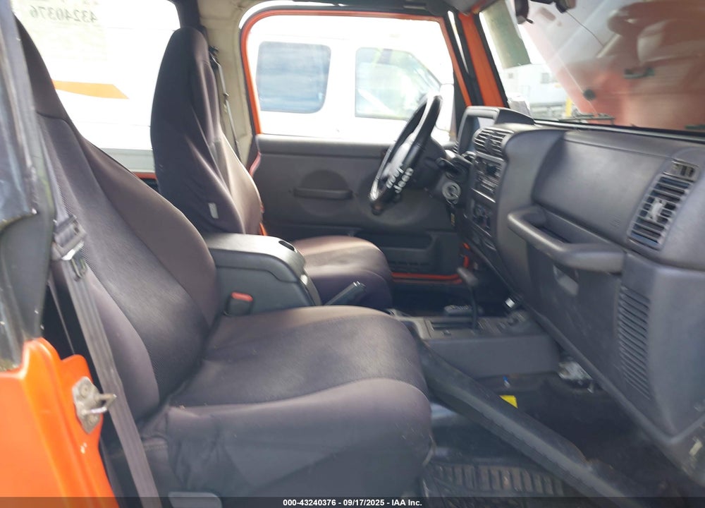 2002 JEEP WRANGLER X VIN: 1J4FA39S22P731157