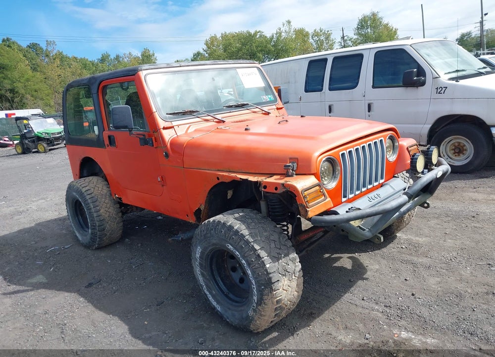 2002 JEEP WRANGLER X VIN: 1J4FA39S22P731157