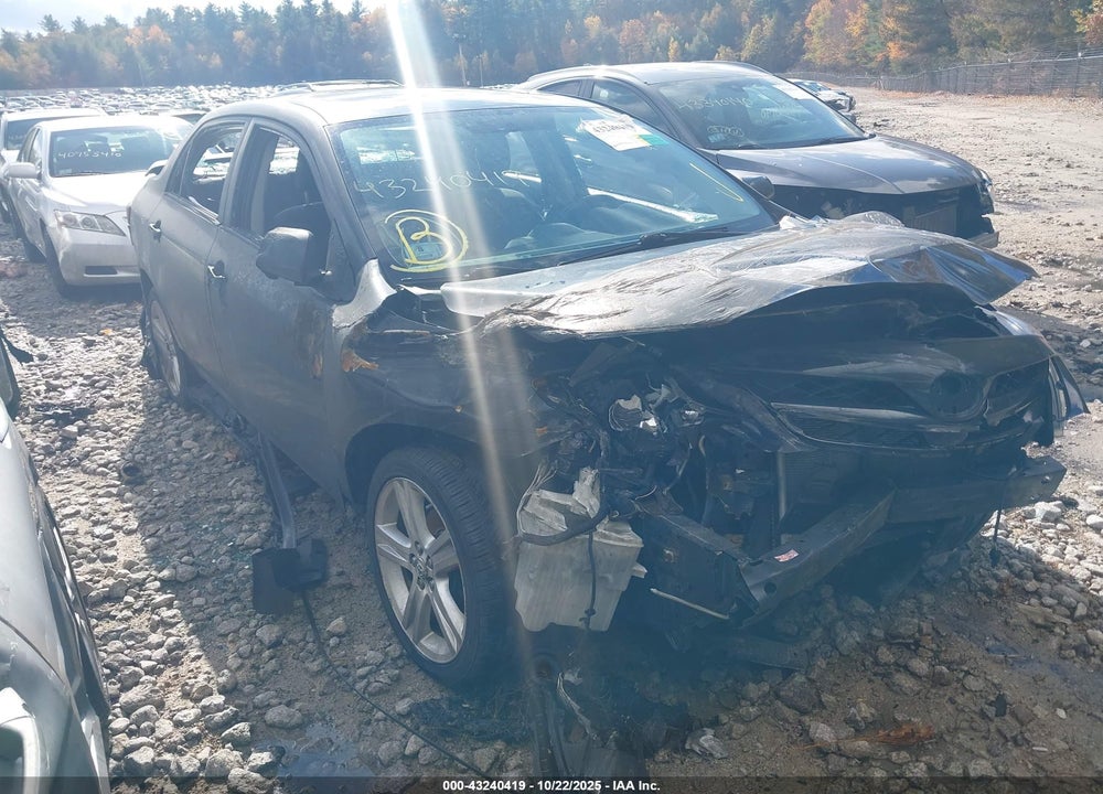 2013 TOYOTA COROLLA S VIN: 2T1BU4EE8DC010490