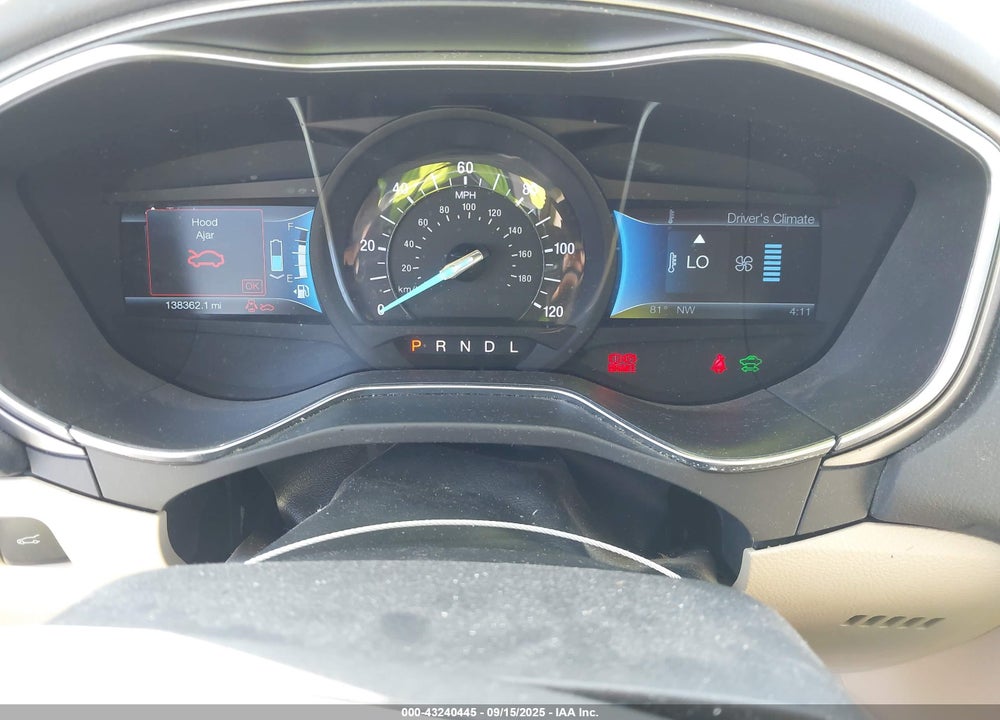 2014 FORD FUSION VIN: 3FA6P0PU7ER227827