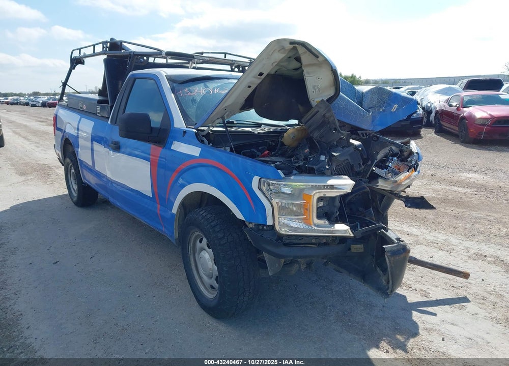 2018 FORD F-150 XL VIN: 1FTMF1CBXJKD25148